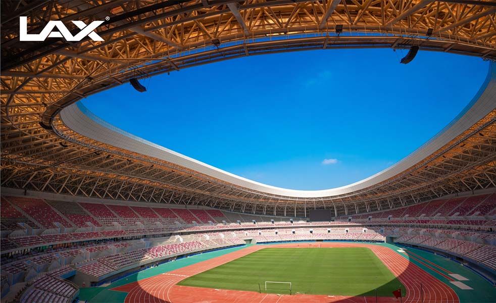 贛州版“鳥巢”全民健身中心擴(kuò)聲系統(tǒng)